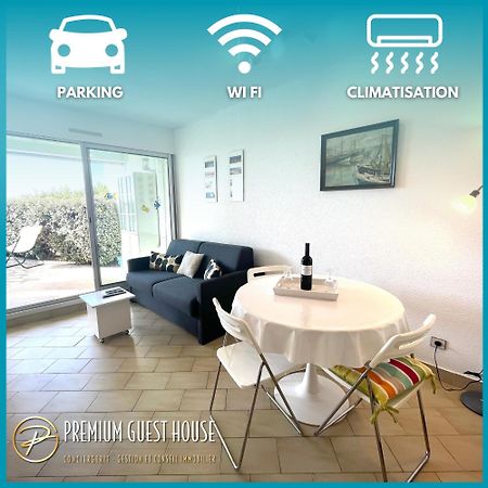Ferienwohnung Pgh N26 - Premiere Ligne, Jardin Et Parking Prive La Grande-Motte Exterior foto