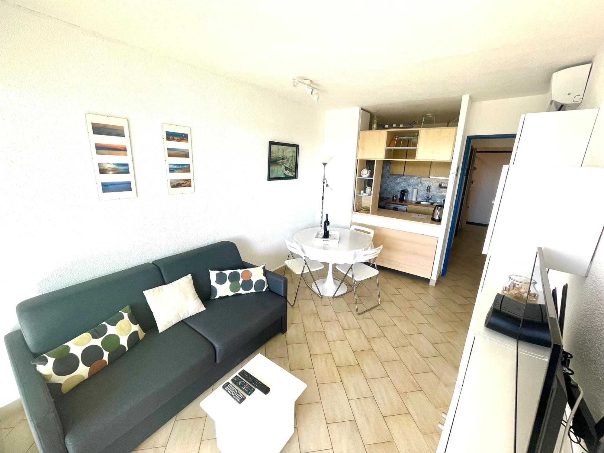 Ferienwohnung Pgh N26 - Premiere Ligne, Jardin Et Parking Prive La Grande-Motte Exterior foto